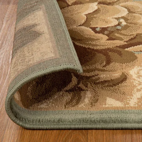 Vista 4 de Alfombra de área interior Superior, con respaldo de yute, alfombra moderna y lujosa de estilo granja para entrada, sala de estar, pisos de cocina