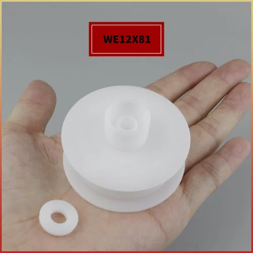 Vista 6 de WE12X81 - Pieza de repuesto para rueda de polea tensora de secadora compatible con secadores GE