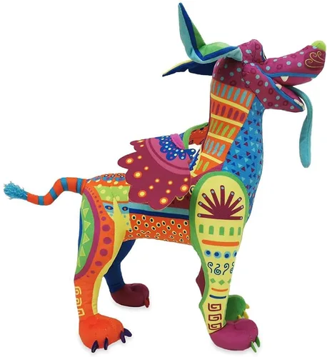 Vista 3 de Disney Pixar Peluche Dante Alebrije – Coco – 16 ½ pulgadas