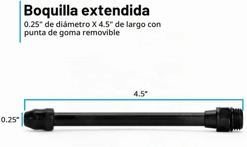 Vista 5 de Capri Tools CP21350-EXT Juego de accesorios para pistola de aire de alto rendimiento de tormenta de viento, 4 piezas