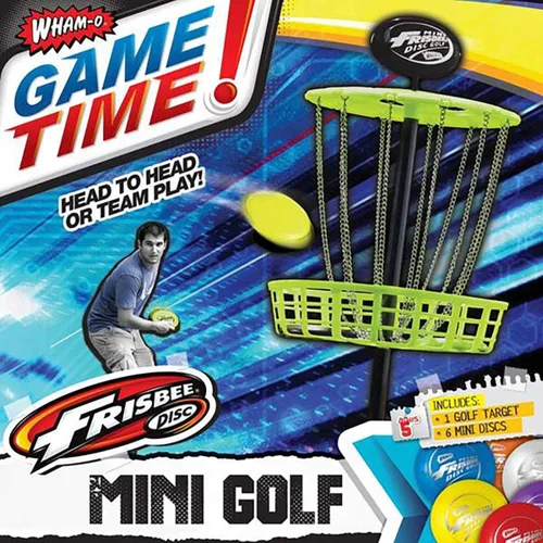 Vista 3 de Disco de golf Wham-O, mini disco de juguete de interior y al aire libre