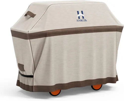 Vista 11 de HAMLER Funda para Parrilla de 30 Pulgadas, Cubiertas para Barbacoa Resistentes e Impermeables de Servicio Pesado, Fundas para Parrilla de Gas