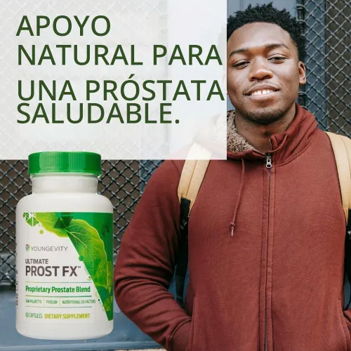 Vista 3 de Youngevity Ultimate Prost FX - Soporte urinario y próstata para hombre, 60