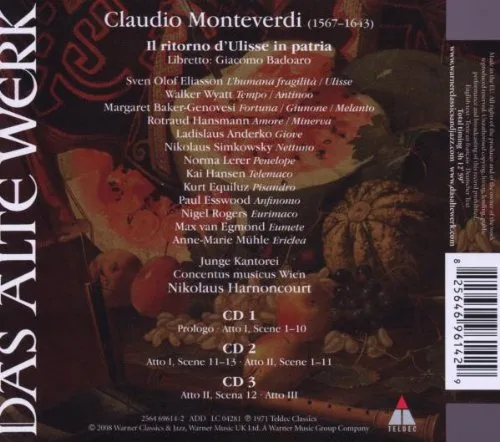Vista 2 de Monteverdi Il ritorno dUlisse in patria DAW50