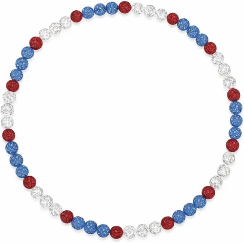 Vista 16 de Collar de béisbol Smilelife para niños 18 pulgadas, colección de hielo brillante, cadena de béisbol, diamantes de imitación, accesorios de béisbol