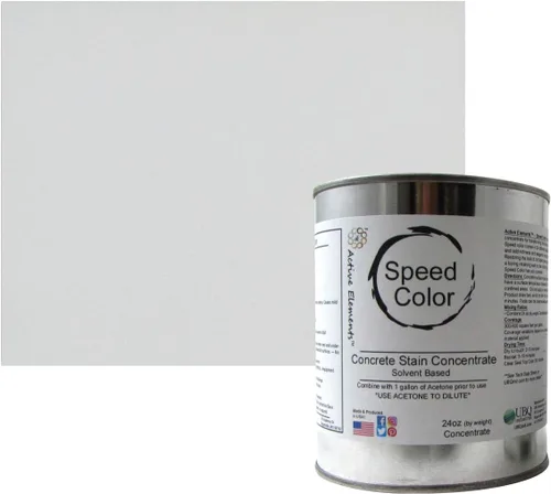 Vista 23 de El tinte para hormigón Ten Second Color (TSC) hace 1 galón de grado profesional y fácil de usar. Tinte de cemento semitransparente. Se seca en Crema