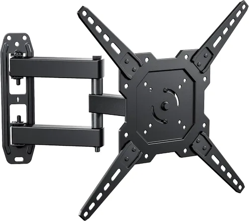 Vista 9 de Soporte de pared para monitor de TV giratorio de movimiento completo para televisores de 13 a 43 pulgadas, brazos articulados, rotación de extensión