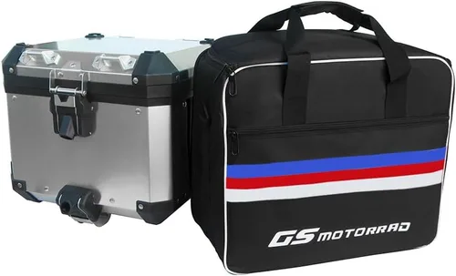 Vista 9 de Bolsa de Equipaje Interior de Motocicleta Expandible Estuche Superior Pannier Bolsa de Sillín Para BMW R1200GS R1250GS ADV LC 2004-2022 F850GS