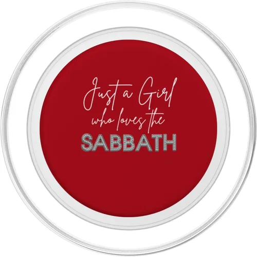 Vista 2 de Just a Girl who Loves the Sabbath. 7th Day Sabbath Keeper PopSockets MagSafe PopGrip for iPhone