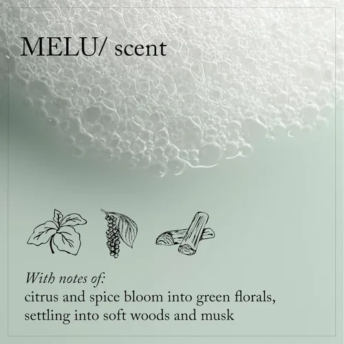 Vista 5 de Davines MELU/Conditioner, Anti-Breakage & Fortifying Formula for Long or Damaged Hair - Smooths Split Ends with Black Chickpea - Lightweight