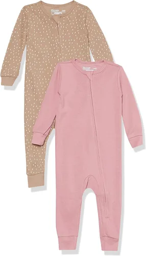 Vista 14 de Hanes Pijama Baby Sleep N' Play Ultimate Zippin (2 unidades), Blanco