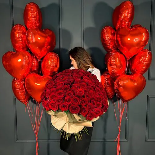 Vista 5 de 12 globos de aluminio con forma de corazón rojo, globos de 18 pulgadas, decoraciones de papel de aluminio adecuados para fiestas de cumpleaños