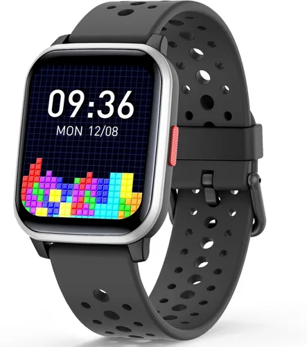 Vista 11 de Reloj Inteligente Butele para Niños, Reloj Inteligente para Niños de 4 a 16 Años con Modo de Sueño, 19 Modos Deportivos, Podómetro, Regalo de Azul