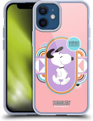 Vista 11 de Head Case Designs Snoopy Deco Dreams - Funda de gel suave con licencia oficial de Peanuts Blue Pattern compatible con Apple iPhone 7 Plus/iPhone 8