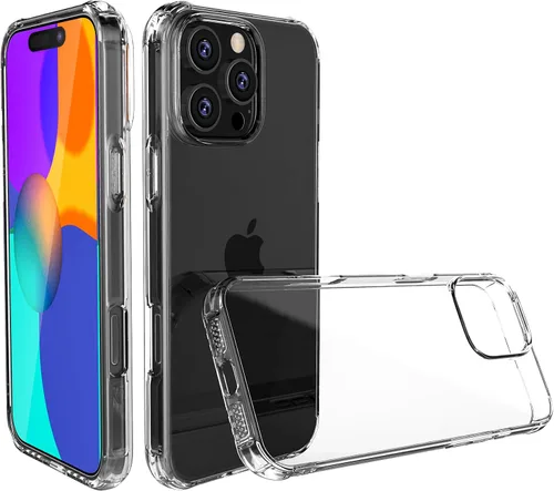 Vista 11 de ONES Funda transparente para iPhone 8 Plus/7 Plus, funda delgada de silicona TPU suave, funda protectora militar contra caídas para teléfono