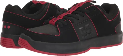 Vista 7 de DC X Star Wars The Mandalorian - Tenis de patinaje para hombre, NegroNegroRojo (Lynx Zero)