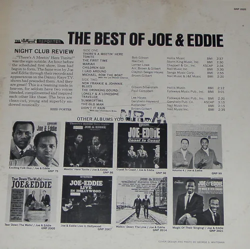 Vista 2 de The Best of Joe & Eddie [Vinyl LP]