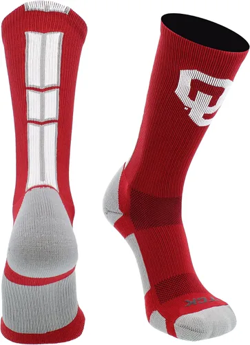 Vista 23 de Calcetines Alabama Crimson Tide Baseline Crew