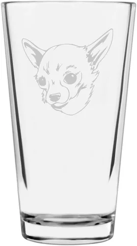 Vista 88 de Podenco Canario - Vaso de pinta de 16 onzas con temática de perro personalizado