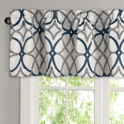 Vista 8 de H.VERSAILTEX Cenefas de cortina opacas para cocina/baño - Cenefas de ventana con aislamiento térmico para sala de estar/dormitorio con bolsillo
