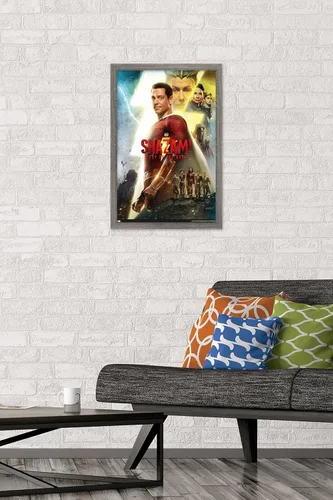 Vista 2 de Trends International DC Comics Movie Shazam! Fury of the Gods - Póster de pared de una hoja