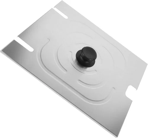 Vista 4 de Luxshiny Tapa de repuesto para freidora eléctrica de acero inoxidable con superficie antiadherente y pantalla de escoria fácil de limpiar