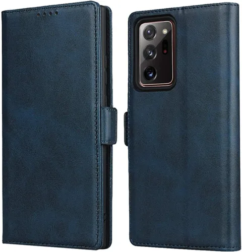 Vista 15 de iCoverCase Funda tipo cartera para Samsung Galaxy Note 10 Plus, cuero sintético de alta calidad, ranuras para tarjetas, soporte para tarjetas
