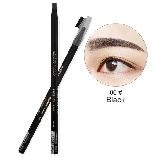 Vista 2 de Guapa Microblading - Lápiz de cejas impermeable con cordón para marcar, rellenar y contornar, maquillaje de tatuaje y maquillaje permanente