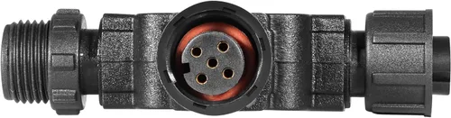 Vista 9 de NMEA 2000 (N2k) (Tee) - Conector en T Accesorios para barcos Garmin Lowrance Simrad B&G Navico Networks, IP67 impermeable, conexión estable