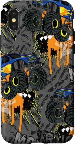 Vista 5 de Funda para iPhone 17 con diseño de Monster Truck Lover para hombres y niños