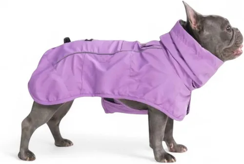 Vista 63 de Spark Paws - Chaqueta impermeable para perros, resistente al viento, para perros pequeños, medianos, grandes y extragrandes, traje reflectante