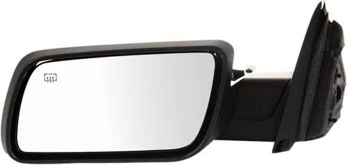 Vista 176 de TRQ Espejo plegable con calefacción eléctrica del lado del conductor con indicador de punto ciego pintura a juego negro liso compatible con Kia