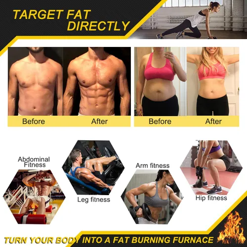 Vista 5 de ELAIMEI Crema de gel caliente, crema para quemar grasa, gel potenciador de entrenamiento para pérdida de peso para vientre, crema adelgazante