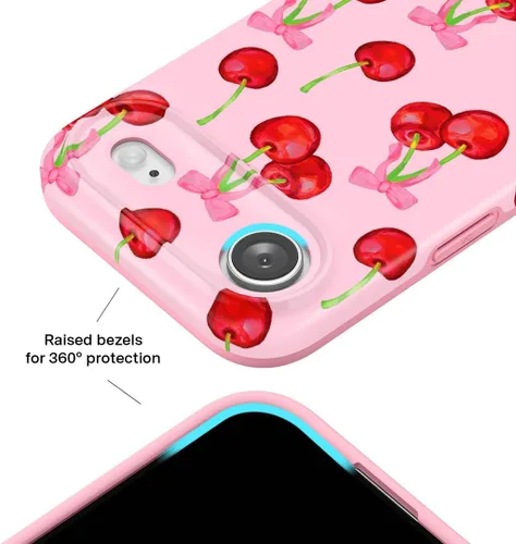 Vista 522 de VELVET CAVIAR Funda para iPhone 15, compatible con MagSafe, probada contra caídas de 10 pies, fundas protectoras de diseño, leopardo color rosa