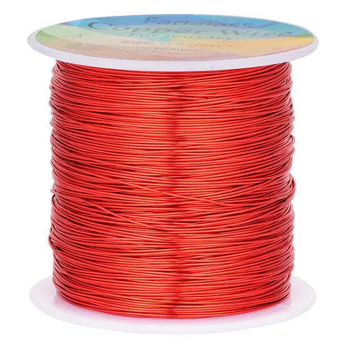 Vista 34 de Alambres de cobre resistentes al deslustre de 65.6 pies, alambre de cobre para electrocultura en jardinería, alambre de cobre de calibre 16, cables