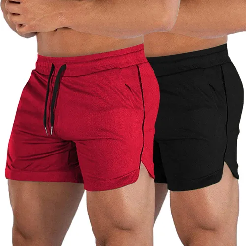 Vista 9 de EVERWORTH Pantalones cortos deportivos para hombre, pantalones cortos de entrenamiento para gimnasio, pantalones cortos casuales para correr