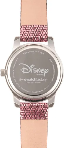 Vista 3 de Disney Mickey Mouse - Reloj analógico de cuarzo para adultos casual deportivo Morado