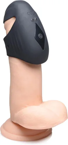 Vista 6 de Estimulador vibratorio de cabeza de pene de silicona 8X