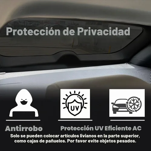 Vista 5 de Cubierta de carga para Toyota Corolla Cross 2026, accesorios 2022-2025, cubierta retráctil para maletero de seguridad para accesorios Corolla Cross