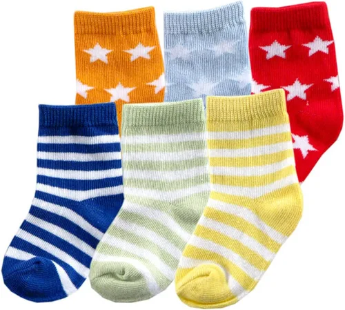 Vista 11 de Luvable Friends Conjunto de calcetines unisex para bebé recién nacido y bebé
