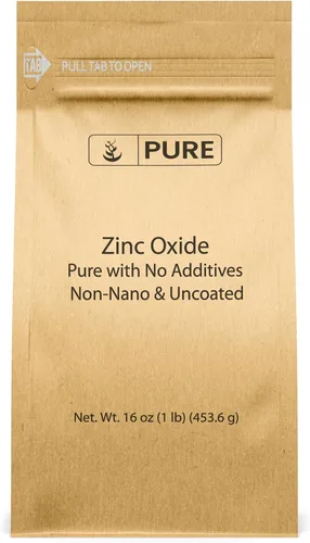 Vista 6 de Pure Original Ingredients, Polvo de óxido de zinc, 1.5 lb Para cosméticos de bricolaje, protector solar y formulaciones de cuidado de la piel