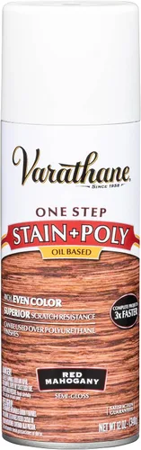 Vista 9 de Varathane 225243H Tinte de un paso a base de aceite + Poli, cuarto de galón, Nuez Americana Dorada