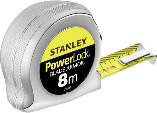 Vista 6 de Stanley 33-231 Regla de cinta Powerlock resistente de 9.8 ft x 1/2 pulgada con caja de metal