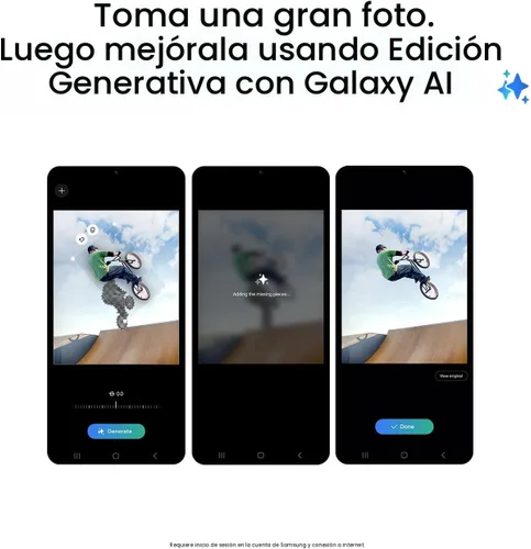 Vista 5 de Samsung Galaxy S23 FE - Teléfono celular AI, teléfono inteligente Android desbloqueado de 128 GB, batería de larga duración, procesador de energía
