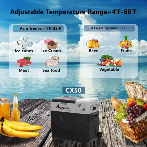 Vista 4 de Alpicool Refrigerador portátil