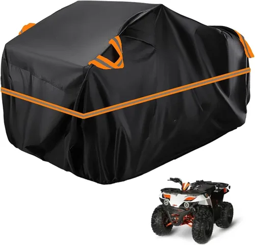 Vista 411 de Cubierta para ATV impermeable compatible con Arctic Cat H1 EFI TRV Cruiser 4x4 2011, cubierta de 210D para vehículos de 4 ruedas, cubierta para quad