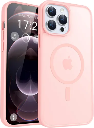 Vista 60 de Funda para teléfono Google Pixel 9 Pro XL, Compatible con Magnético, Protección contra Caídas de Grado Militar Translúcida Mate Resistente a Golpes