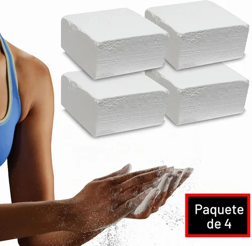 Vista 2 de SPRI Bloque de tiza y bola de tiza para gimnasia, escalada, bouldering, anillos, levantamiento de pesas, billar en la piscina