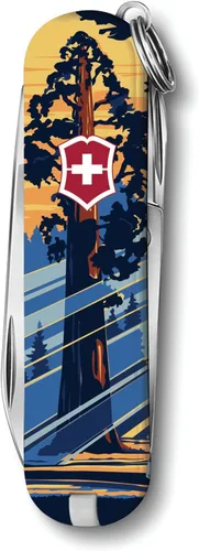 Vista 18 de Victorinox Classic SD Swiss Army – Navaja suiza de bolsillo, compacta, 7 funciones, navaja de bolsillo fabricada en Suiza con hoja pequeña Parque