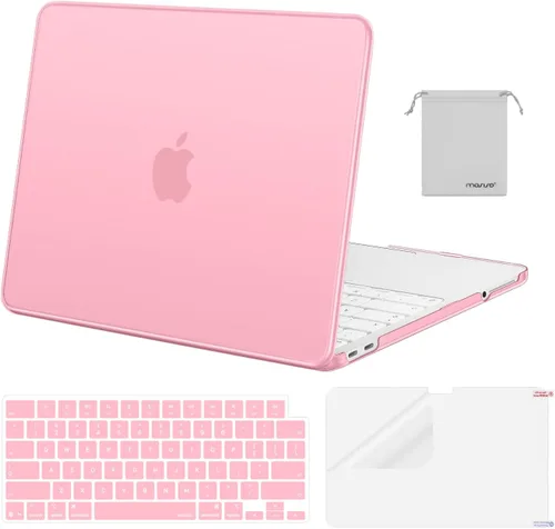 Vista 14 de MOSISO Compatible con MacBook Neo Case 13 pulgadas 2026 A3404 A18 Pro Chip Rubor